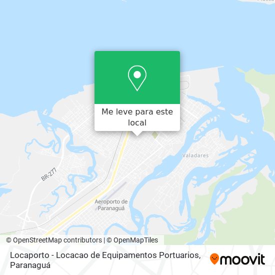 Locaporto - Locacao de Equipamentos Portuarios mapa