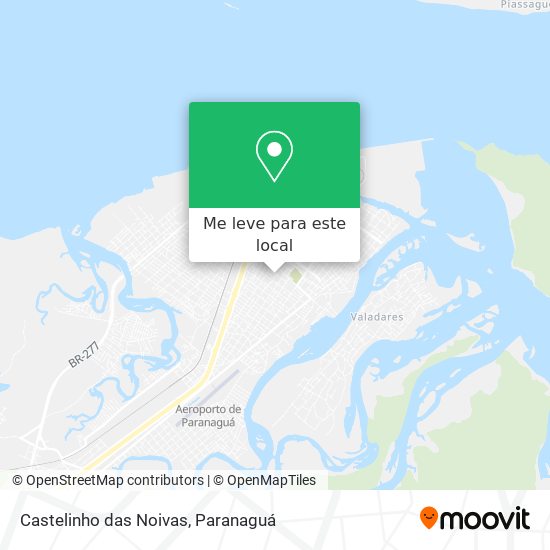 Castelinho das Noivas mapa