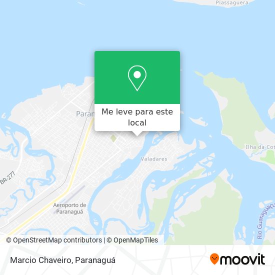 Marcio Chaveiro mapa