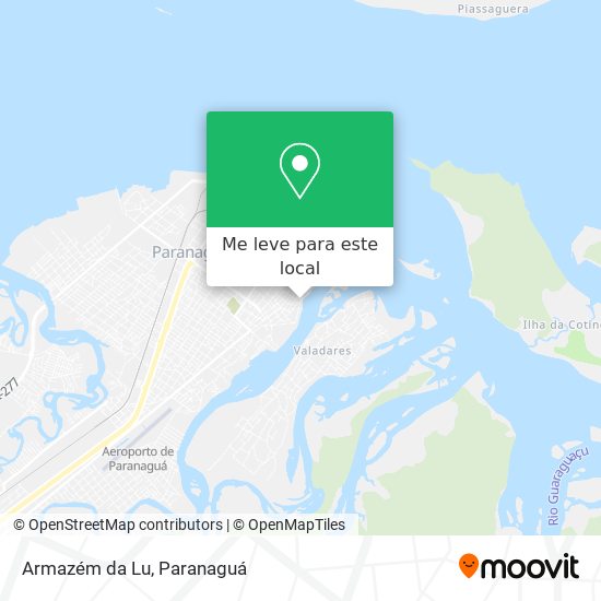 Armazém da Lu mapa