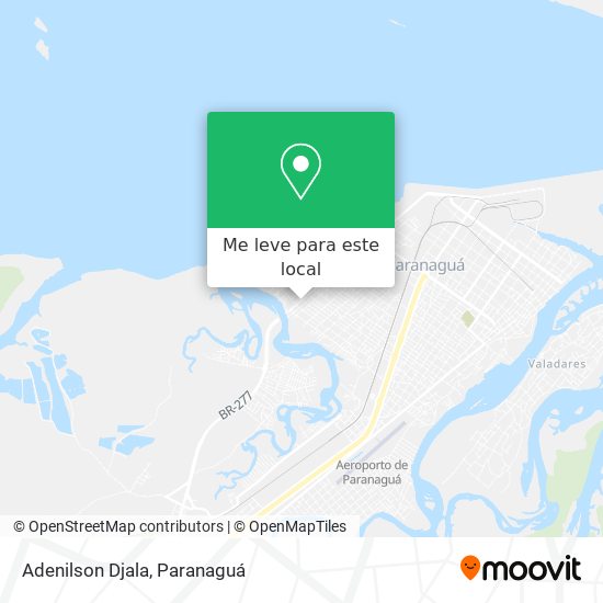 Adenilson Djala mapa