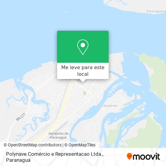 Polynave Comércio e Representacao Ltda. mapa