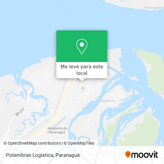 Potembras Logistica mapa