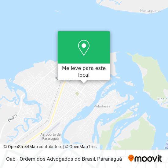 Oab - Ordem dos Advogados do Brasil mapa