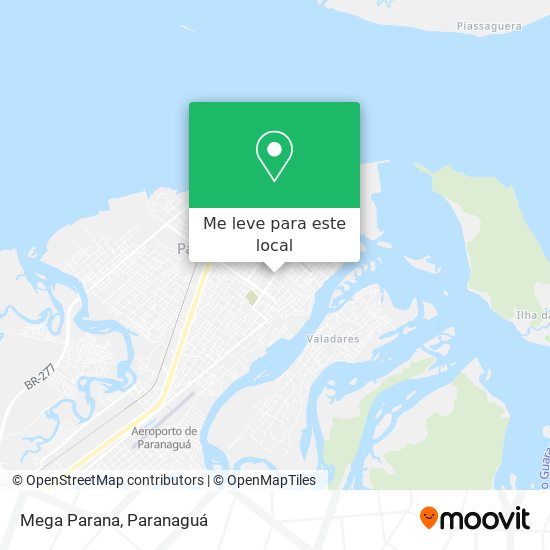 Mega Parana mapa