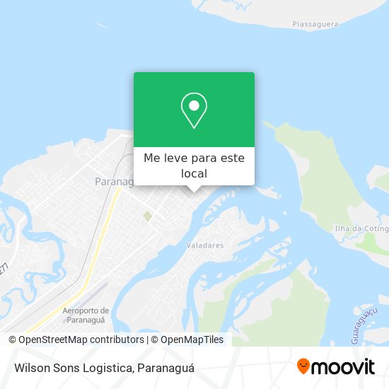 Wilson Sons Logistica mapa