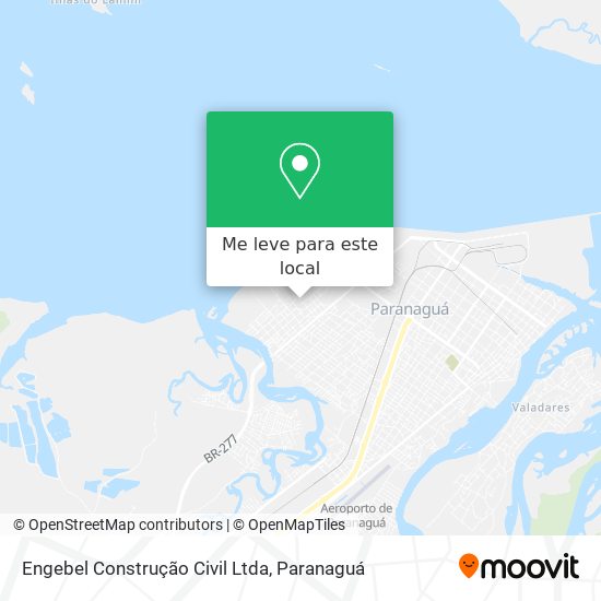 Engebel Construção Civil Ltda mapa