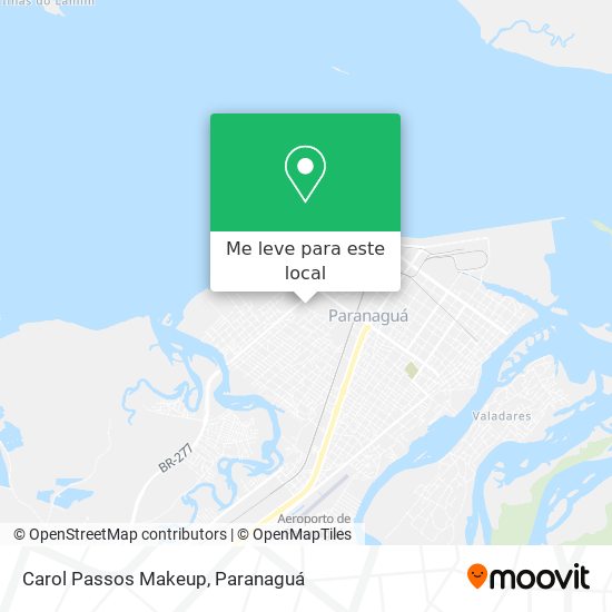 Carol Passos Makeup mapa