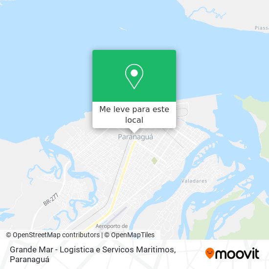 Grande Mar - Logistica e Servicos Maritimos mapa