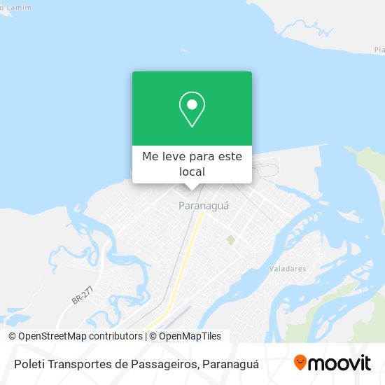 Poleti Transportes de Passageiros mapa