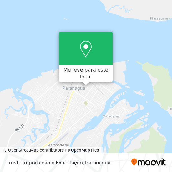 Trust - Importação e Exportação mapa