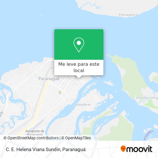 C. E. Helena Viana Sundin mapa