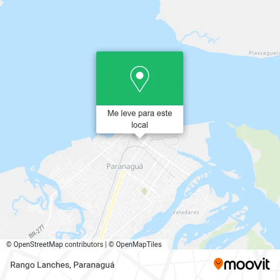 Rango Lanches mapa
