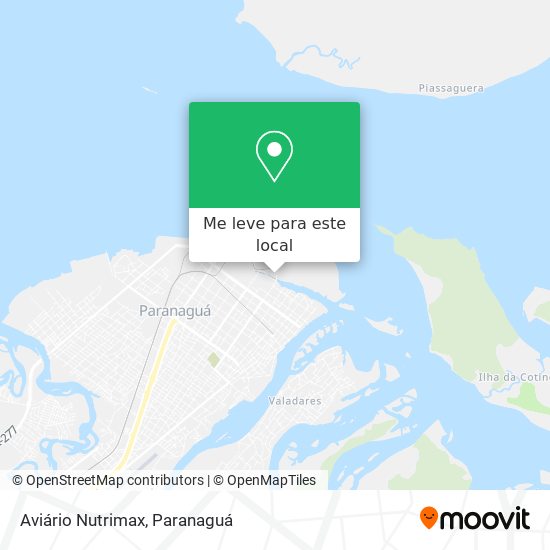 Aviário Nutrimax mapa