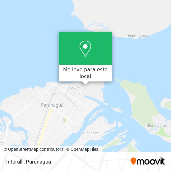 Interalli mapa
