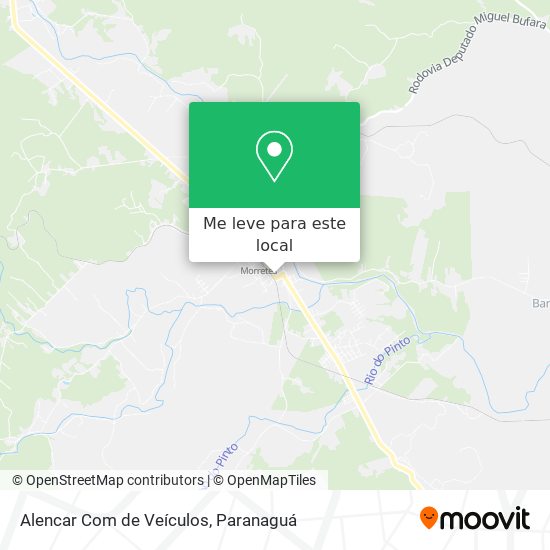 Alencar Com de Veículos mapa