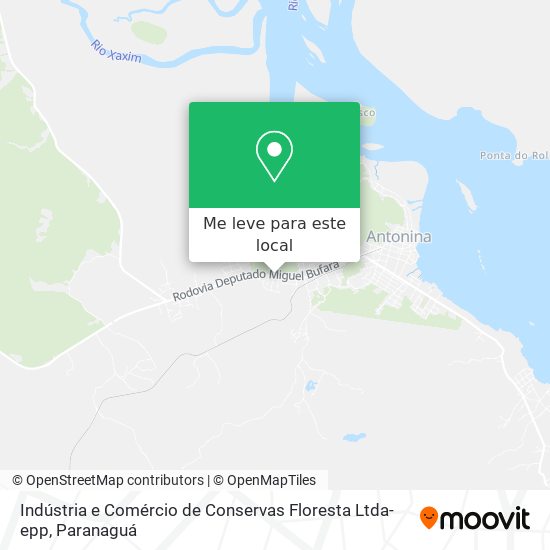 Indústria e Comércio de Conservas Floresta Ltda-epp mapa