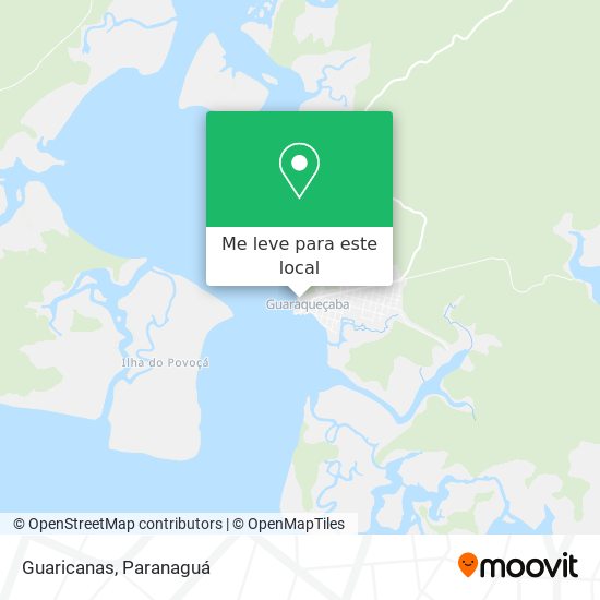 Guaricanas mapa