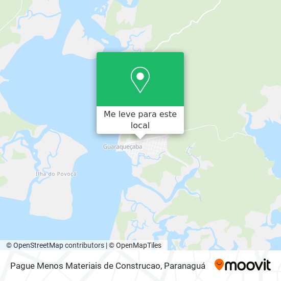 Pague Menos Materiais de Construcao mapa
