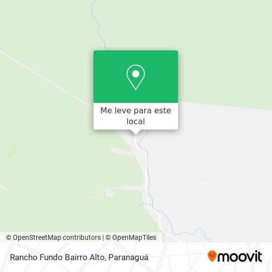 Rancho Fundo Bairro Alto mapa