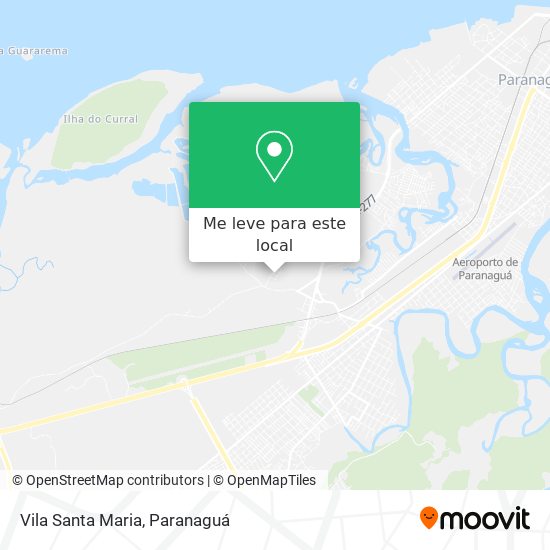 Vila Santa Maria mapa