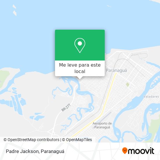 Padre Jackson mapa