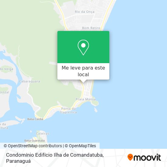 Condomínio Edifício Ilha de Comandatuba mapa