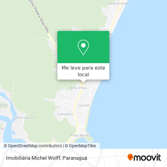 Imobiliária Michel Wolff mapa