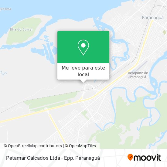 Petamar Calcados Ltda - Epp mapa