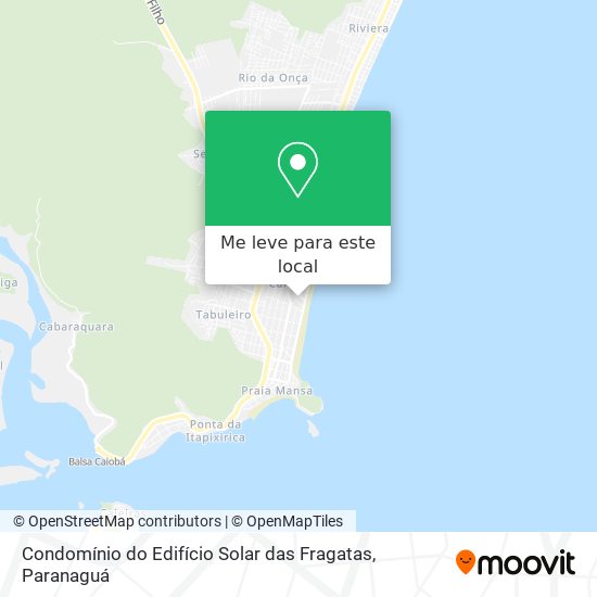 Condomínio do Edifício Solar das Fragatas mapa