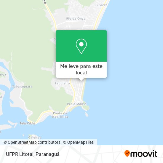 UFPR Litotal mapa