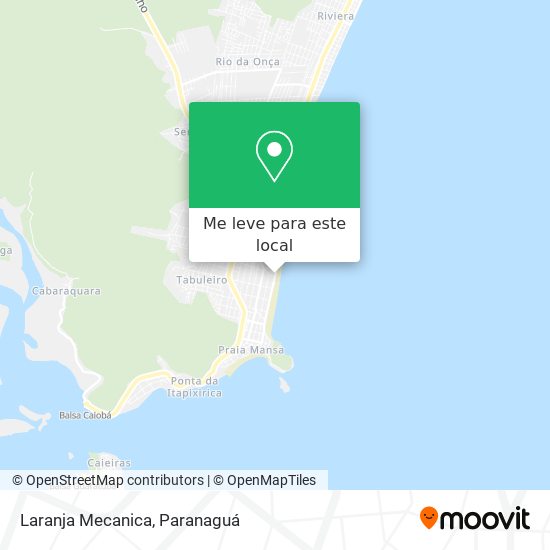 Laranja Mecanica mapa