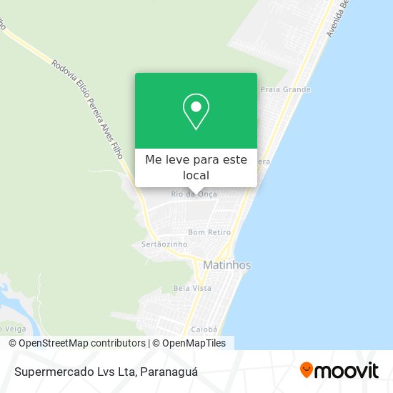 Supermercado Lvs Lta mapa