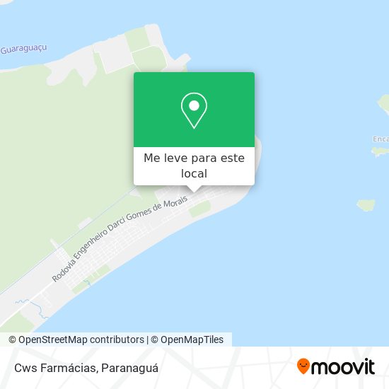 Cws Farmácias mapa