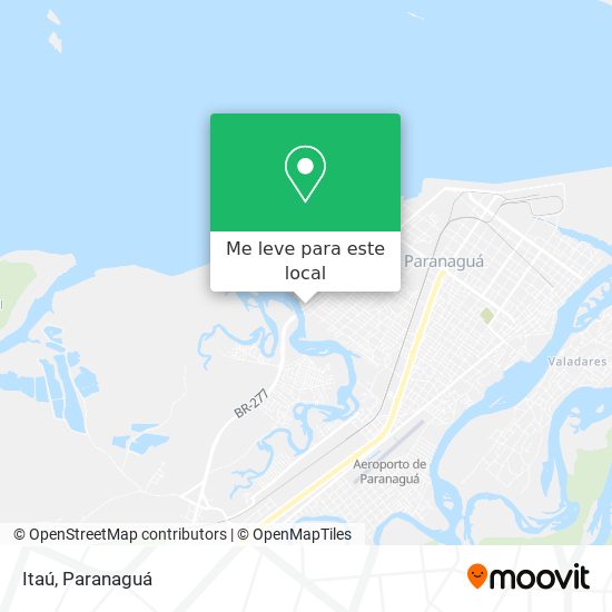 Itaú mapa