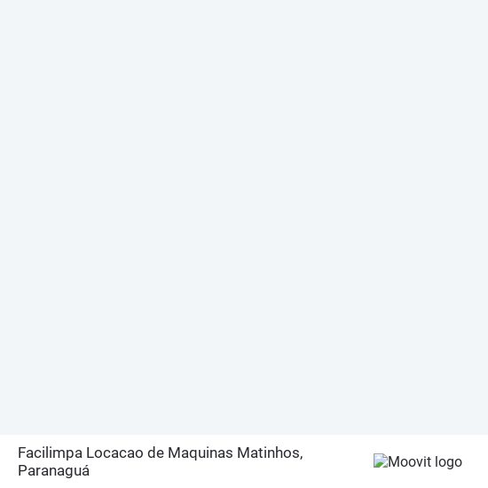 Facilimpa Locacao de Maquinas Matinhos mapa