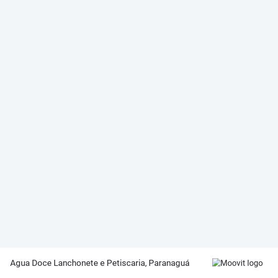 Agua Doce Lanchonete e Petiscaria mapa