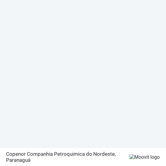 Copenor Companhia Petroquimica do Nordeste mapa