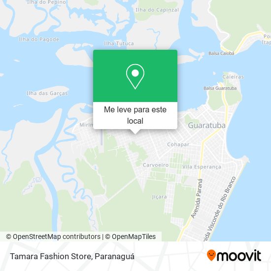 Tamara Fashion Store mapa