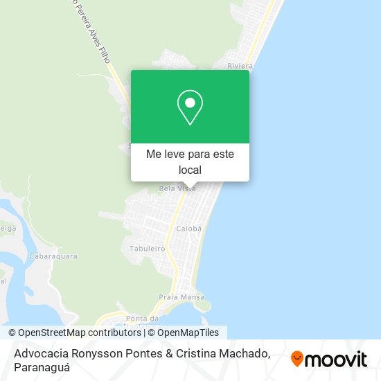 Advocacia Ronysson Pontes & Cristina Machado mapa