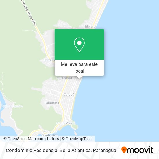 Condomínio Residencial Bella Atlântica mapa