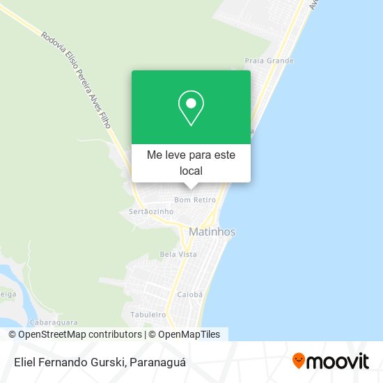 Eliel Fernando Gurski mapa