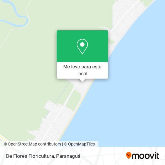 De Flores Floricultura mapa