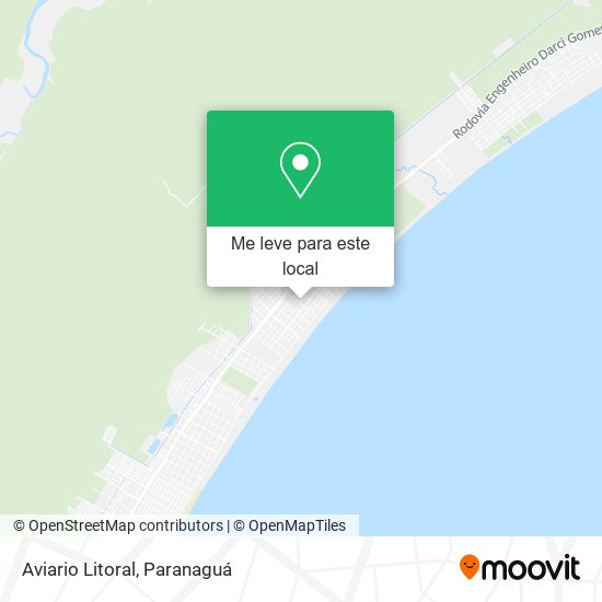 Aviario Litoral mapa