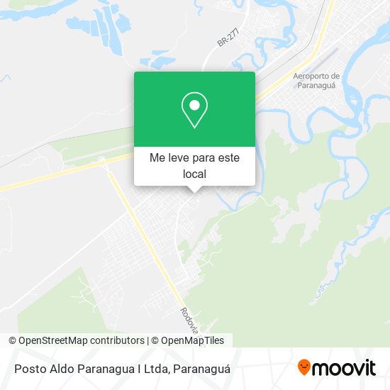 Posto Aldo Paranagua I Ltda mapa