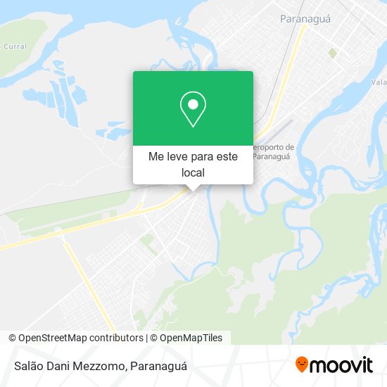 Salão Dani Mezzomo mapa