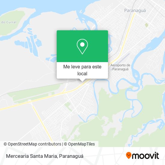 Mercearia Santa Maria mapa