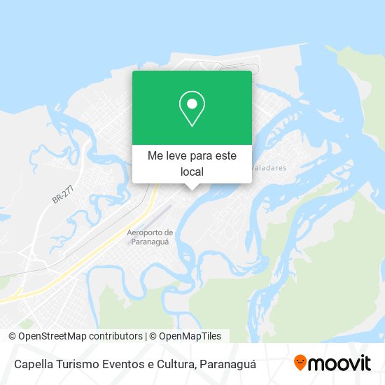 Capella Turismo Eventos e Cultura mapa