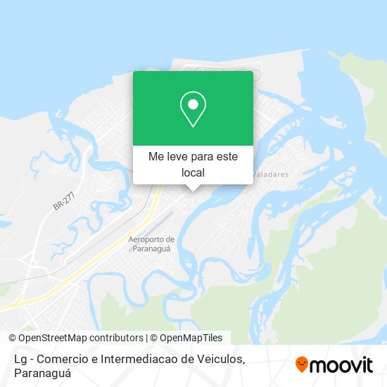 Lg - Comercio e Intermediacao de Veiculos mapa