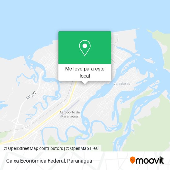 Caixa Econômica Federal mapa
